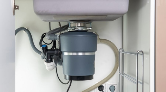 garbage disposal under sink